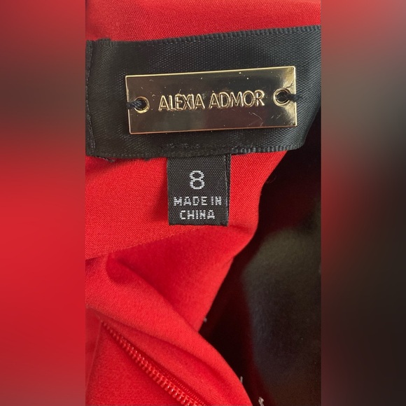 NWT Alexia Admor Harper Cap Sleeve Corset Midi Dress Size 8 - Picture 10 of 13